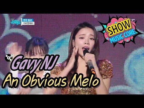[HOT] Gavy NJ - An Obvious Melo, 가비엔제이 - 뻔한 멜로 Show Music core 20170304