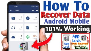 #applock recovery data in Android mobile ||#recovery AppLock data ||