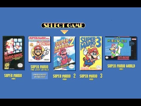 Super Mario All-Stars All Games + Super Mario World Speedrun