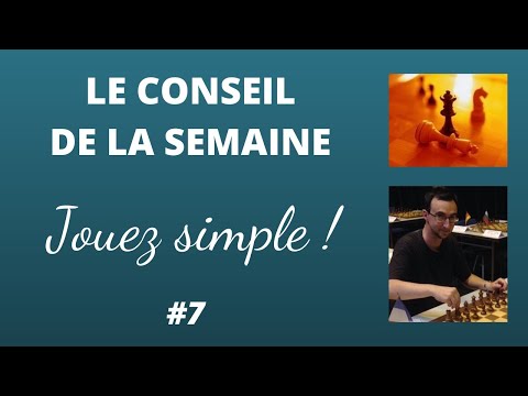 Jouez simple !