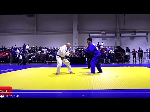 Jonah Ewell vs Michal Orzel 2021 USA Judo Senior Nationals M3 -100kg