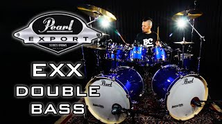 Video thumbnail for BUMBO DUPLO! Teste Pearl Export EXX Double Bass by Batera Clube Drum Shop