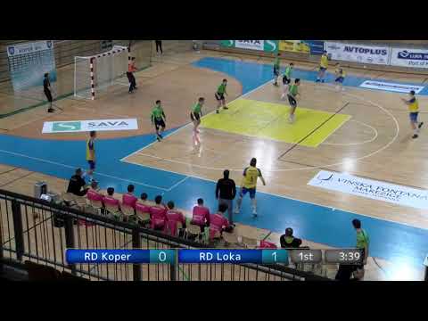 10. KROG - 2020/21: 1.A DRL - MOŠKI: RD KOPER : RD URBANSCAPE LOKA