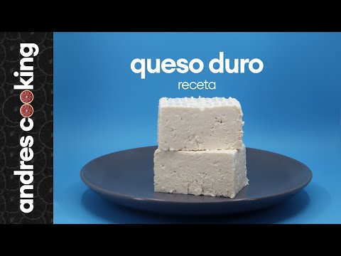 Receta Queso Blanco Duro Venezolano | #andrescooking
