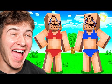 You LAUGH, You LOSE *MINECRAFT GROX EDITION* (movie)