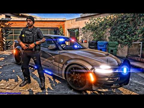 Playing GTA 5 As A POLICE OFFICER Sheriff Monday Patrol Unmarked | GTA 5 Lspdfr Mod