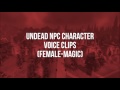 World of Warcraft - All Undead NPC Quotes (Male & Female)