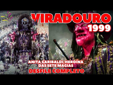 VIRADOURO 1999 | ANITA GARIBALDI, HEROÍNA ... | DESFILE COMPLETO | CARNAVAL RIO DE JANEIRO