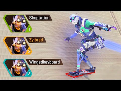 3 Octanes with HOVERBOARDS is OP in Apex Legends