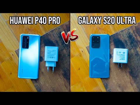 Huawei P40 Pro vs Galaxy S20 Ultra | Charger Test!!!