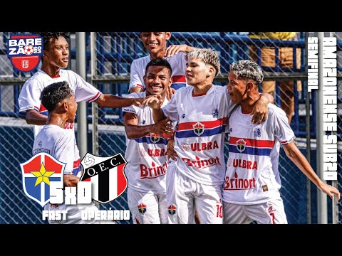 Fast 5x0 Operário - Semifinal VOLTA / Amazonense SUB20 2023