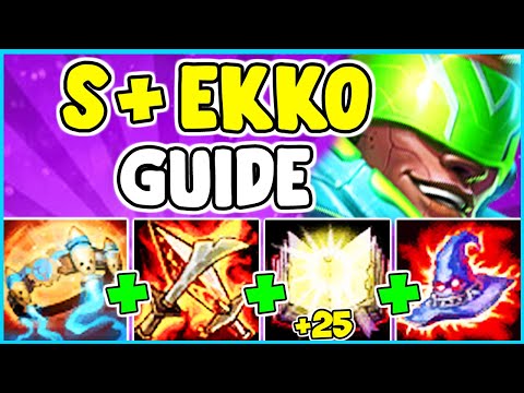 HOW TO PLAY EKKO MID & SOLO CARRY In Season 10 | Ekko Guide S10 - League Of Legends