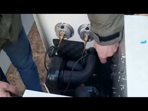 1. Pompa ciepła monoblok Sprsun.  Ochrona grawitacyjna przed zamarzaniem.