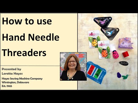 How to Use Hand Needle Threaders