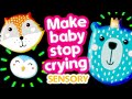 Make A Baby Stop Crying Happy Animal Faces Sensory Video