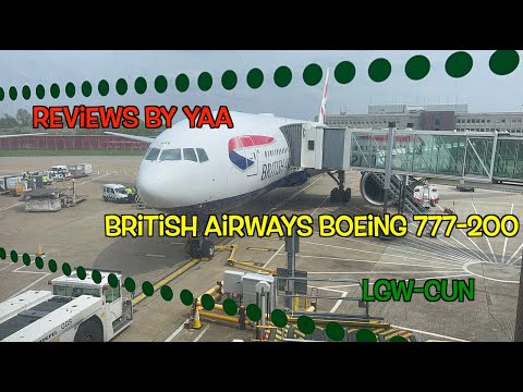 YouTube thumbnail for British Airways Boeing 777
