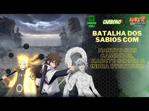 BDS - com Naruto Seis Caminhos, Kabuto Sennin & Indra Otsutsuki | CarbonoX S-533