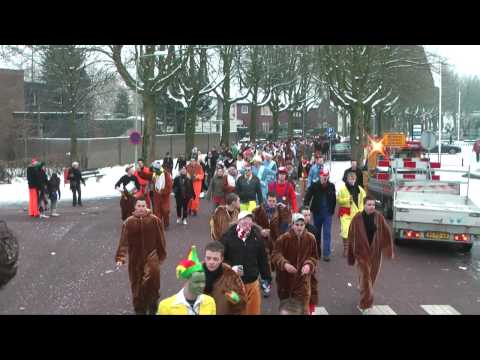Party na carnaval optocht Venray 2010