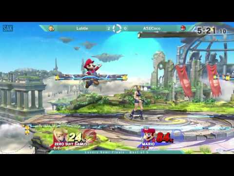 SOS33 Losers Semis - Luhtie (Zero Suit Samus) vs A51|Coco (Mario)