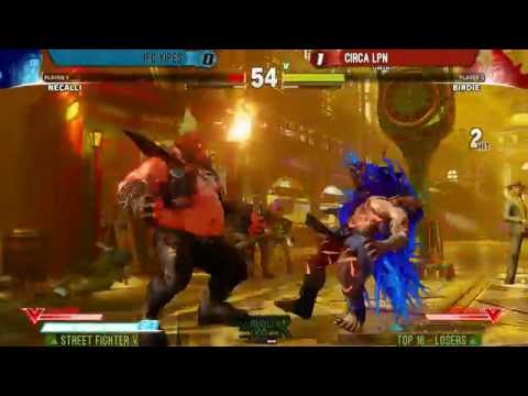 Street Fighter 5 Tournament: Summer Jam X Top 16 - Yipes (Necalli) v LPN (Birdie)