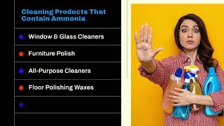 What Cleaning Products Contain Ammonia?