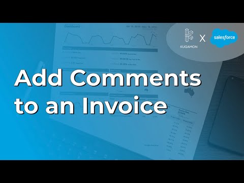 Add a Comment to an Invoice