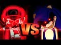 Devil Mario VS Sonic EXE