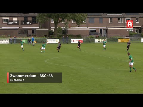 Samenvatting Zwammerdam - BSC '68 (zaterdag 23 september)