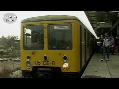 U-Bahn in Ost Berlin
