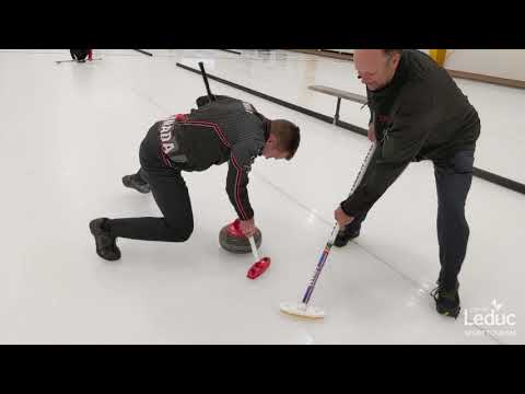 Leduc Sport Tourism: Curling with Karsten and Selena Sturmay