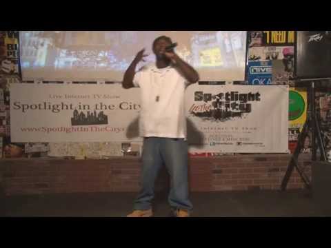 K GIzzil performs at Get Exposure Friday's on Spotlight in the City