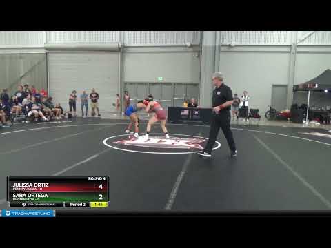 127 Lbs Round 4 (8 Team) - Julissa Ortiz, Pennsylvania Vs Sara Ortega, Washington E889