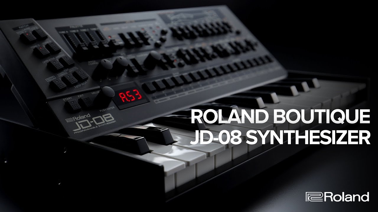 Roland Boutique JD-08 Synthesizer: Overview and Demo - YouTube