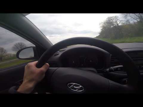 2007 Hyundai Accent Weapon R Intake(in car)