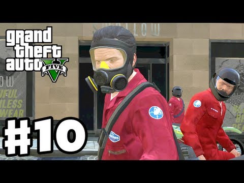 Grand Theft Auto 5 - Gameplay Walkthrough Part 10 - Jewel Store Heist (GTA 5, Xbox 360, PS3)