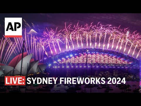 Sydney fireworks 2024: Watch Australia ring in the New Year