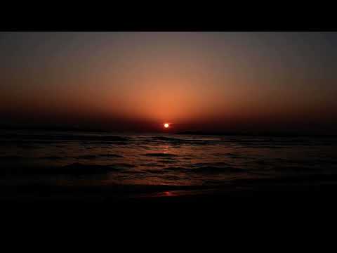 Porto San Giorgio, Marche. Sunrise on a beach in Italy. Nikon D7500