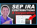How To Calculate SEP IRA Contributions For An S Corporation
