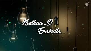 Neethan Neethan  Joshua Aaron  Mugen Rao   Lyrics 