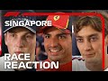 Drivers' Reaction After the Race | 2023 Singapore Grand Prix