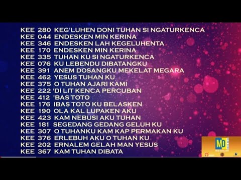 KUMPULAN LAGU KITAB ENDE-ENDEN GBKP PART V ( LIMA ) VERSI MUSIK DIGITAL GBKP