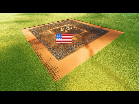 WW2 US ARMY Holds FORT VS 8 MILLION ZOMBIES - Ultimate Epic Battle Simulator 2 UEBS 2