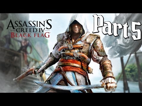 Assassin`s Creed 4 Black Flag Gameplay Walkthrough Part 5 - Tail the guard - AC4 Let`s Play