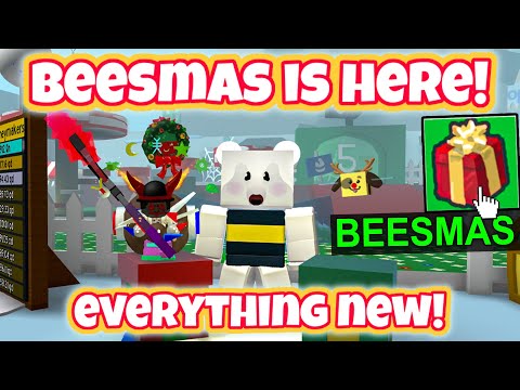 BEESMAS is HERE! Everything New in This Update! (Bee Swarm Simulator)