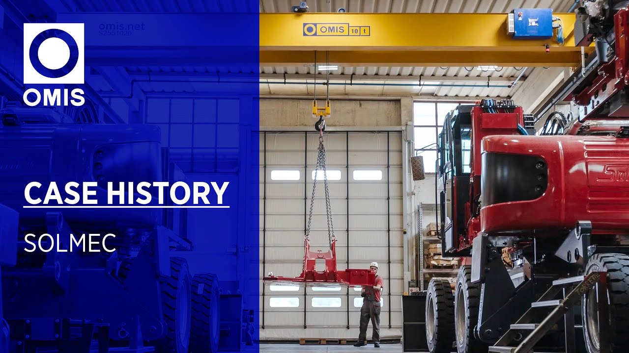 SOLMEC - OMIS: new overhead crane and gantry crane for the growing company