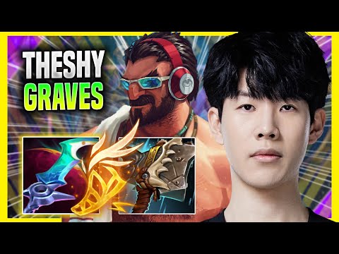 THESHY IS SO GOOD WITH GRAVES! - WBG TheShy Plays Graves TOP vs Jax! | Season 2022