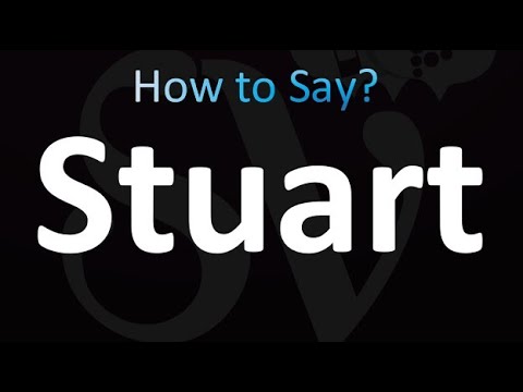 How to Pronounce Stuart (correctly!)