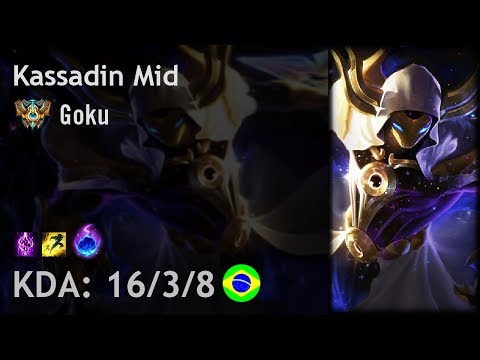 Kassadin Mid vs Corki - Goku - BR Challenger Patch 8.1