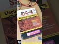 Best Book Ssc Je PYQ Electrical Engineering Motivation Shorts Electrical Engineer Sscje Ssc
