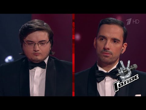 Ruslan Umkhanov vs. Valerio Sgargi "Torna a Surriento" | The Voice Russia 7 | Battles